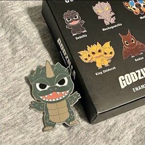 Godzilla Monsters Gabara Blind Box Pin